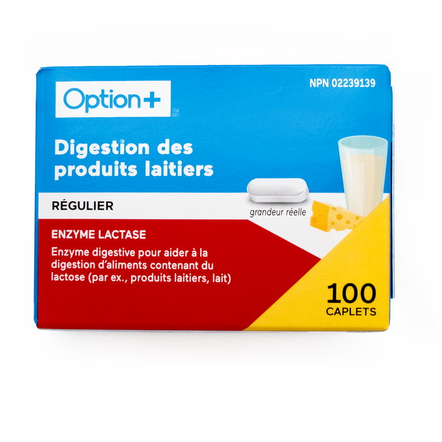 Option+ Dairy Digest Regular | 100 Caplets