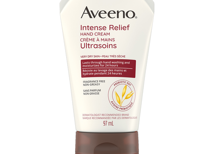 Aveeno - Intense Relief Hand Cream - Very Dry Skin | 97 mL
