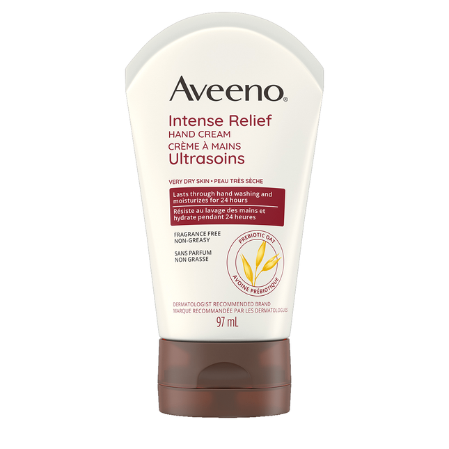 Aveeno - Crème pour les mains soulagement intense - Peau très sèche | 97 ml