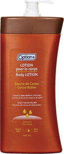 Option+ Cocoa Butter Body Lotion | 600 ml