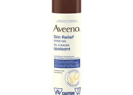 Aveeno - Skin Relief Shave Gel with Oat & Vitamin E | 198 g