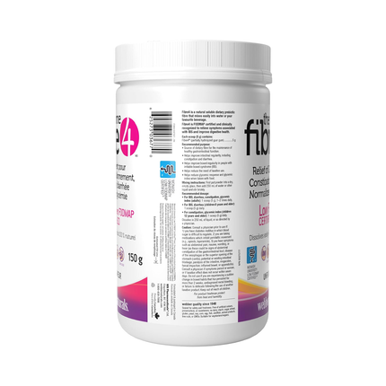 Fibres Webber Naturals 4 pour les troubles intestinaux - Sans saveur | 150 g