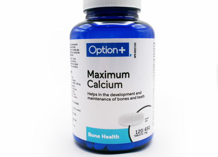 Option+ Maximum Calcium | 120 Tablets