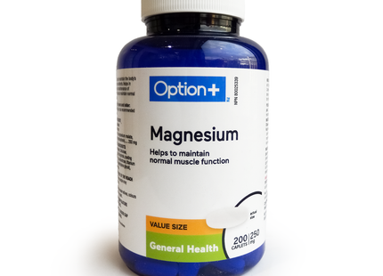 Option+ Magnesium 250 mg | 200 Caplets