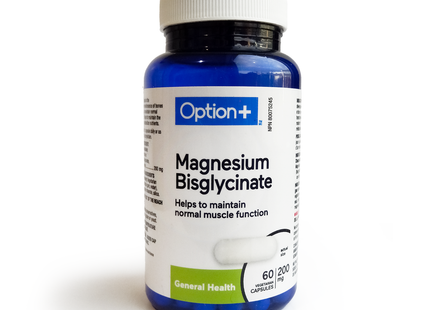 Option+ Magnesium Bisglycinate | 60 Vegi-caps