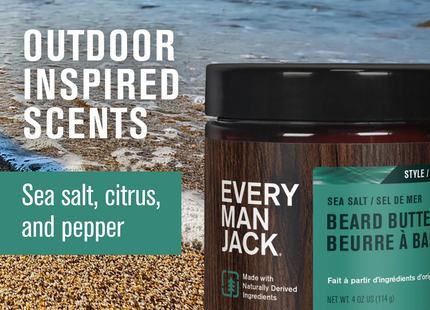 Every Man Jack - Beard Butter, Sea Salt | 114 g