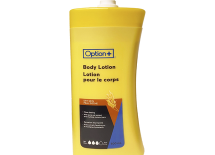 Option+  Body Lotion, Dry Skin | 600 mL
