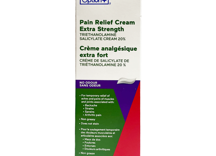 Option+ Pain Relief Cream, Extra Strenght | 100 g