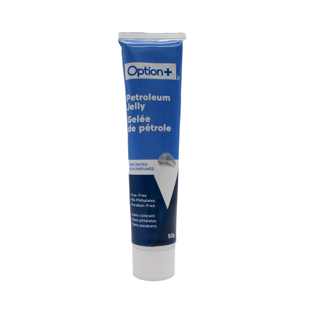 Option+ Petroleum Jelly Unscented | 50 g