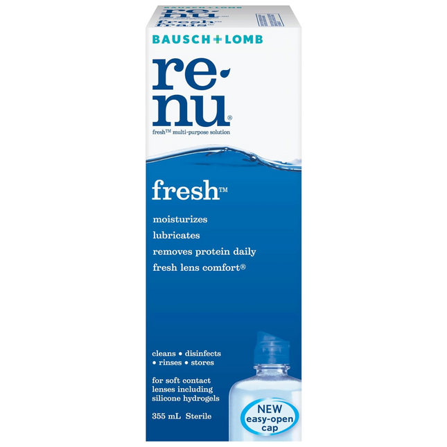 Bausch + Lomb - Re-Nu Fresh Multi-Purpose Contact Solution | 355 ml