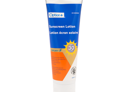 Option+ Sport Sunscreen Lotion SPF 30 | 240 mL