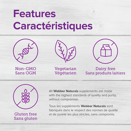 Webber Naturals - Vitamine D3 - 1000 UI | BONUS 240+20 comprimés