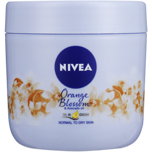 Nivea - Orange Blossom & Avocado Oil - Body Lotion for Normal to Dry Skin | 400 mL Pot