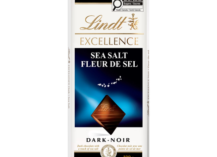 Lindt - Excellence Chocolat Noir Pointe de Sel | 100 g