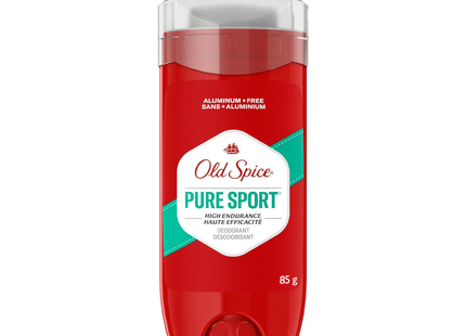 Old Spice - Déodorant Pur Sport Haute Endurance sans Aluminium | 85 g