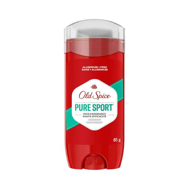 Old Spice - Déodorant Pur Sport Haute Endurance sans Aluminium | 85 g