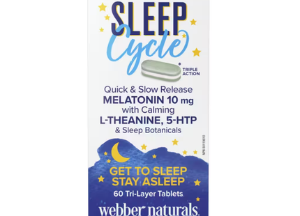 Webber Naturals - Cycle de Sommeil | 60 Comprimés