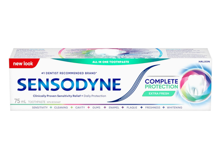 Sensodyne - Extra Fresh Complete Protection Toothpaste for Sensitive Teeth | 75 mL