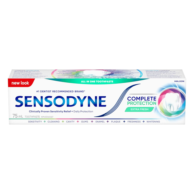 Sensodyne - Extra Fresh Complete Protection Toothpaste for Sensitive Teeth | 75 mL