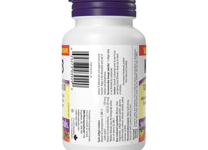 Webber Naturals - Vitamine K2 + D3 | 110 gélules molles