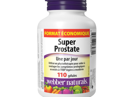 Webber Naturals - Soutien de la Prostate | 110 gélules