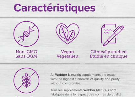 Webber Naturals - Soutien de la Prostate | 110 gélules