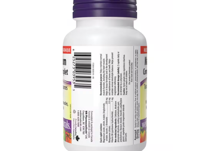 Webber Naturals - Complexe de magnésium 250 mg | 100 comprimés