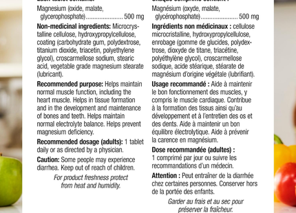 Webber Naturals - Magnésium 500 mg | 150 comprimés