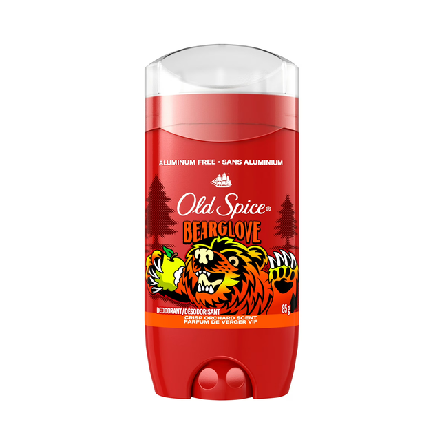 Old Spice - Déodorant Bearglove, parfum frais du verger | 85 g