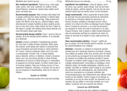 Webber Naturals - Mélatonine 10 mg | 100 Gélifiés