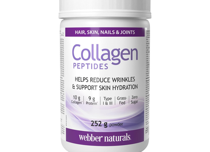 Webber Naturals - Peptides de collagène en poudre | 252 g