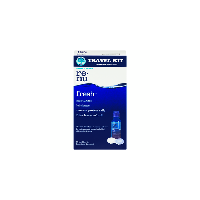 Bausch+Lomb - Renu Fresh Contact Lens Solution with Case | 60 mL