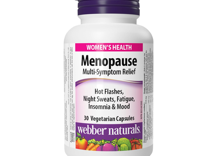 Webber Naturals - Menopause Multi-Symptom Relief | 30 Veg Capsules