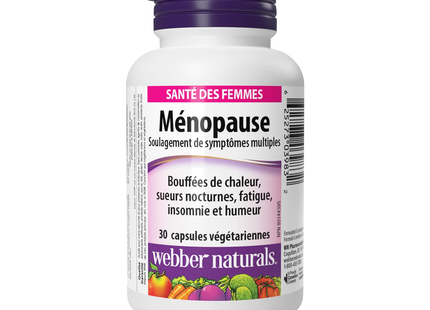 Webber Naturals - Menopause Multi-Symptom Relief | 30 Veg Capsules