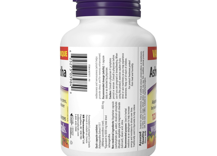 Webber Naturals - Ashwagandha 6000 mg | 120 Gélules