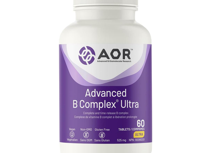 AOR - Advanced B Complex Ultra | 60 comprimés végétaliens