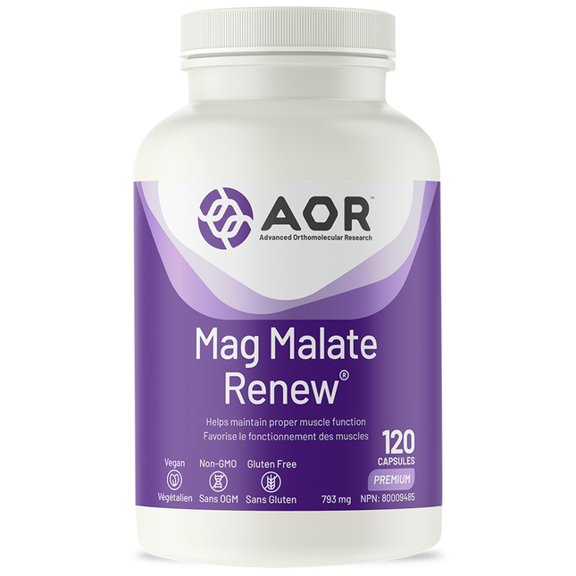 AOR - Mag Malate Renew | 120 Capsules