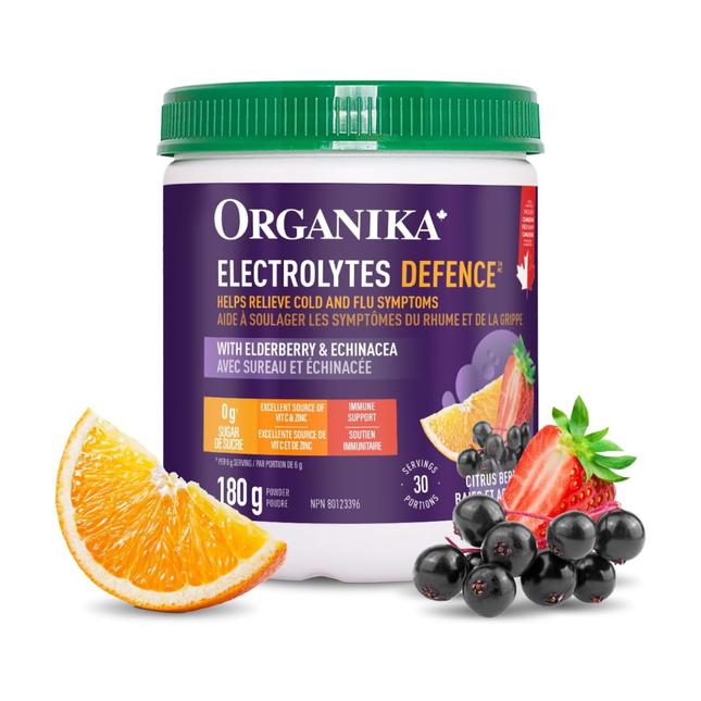 Organika - Electrolytes Defence Citrus Berry | 180 g