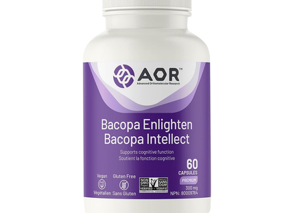 AOR - Bacopa Enlighten 300mg | 60 Capsules