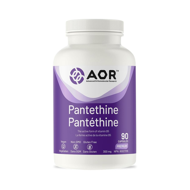 AOR - Pantéthine 300 mg | 90 Gélules