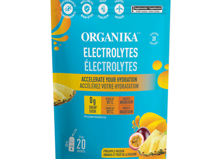 Organika - Electrolytes, Pineapple Passion | 20 Satchets x 3.5 g