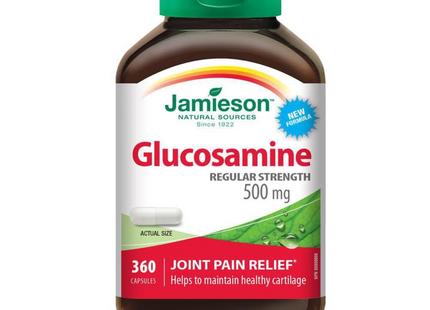 Jamieson - Glucosamine 500mg | 360 Capsules