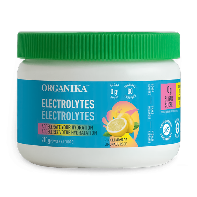 Organika - Electrolytes Powder, Pink Lemonade | 210 g