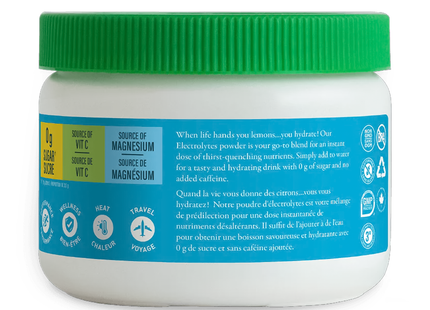 Organika - Electrolytes Powder, Pink Lemonade | 210 g