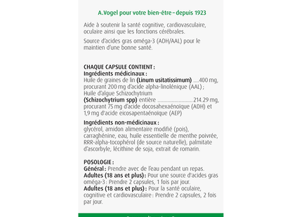 A. Vogel - Vegan Omega-3 Capsules | 60 Capsules