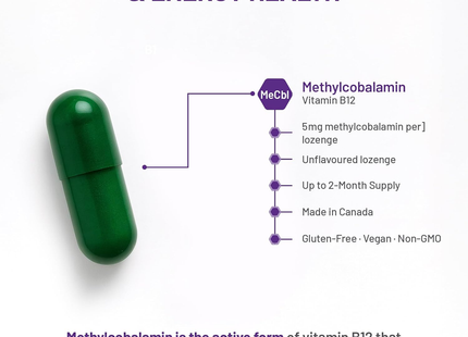 AOR - Methyl B12 5 mg | 60 Lozenges