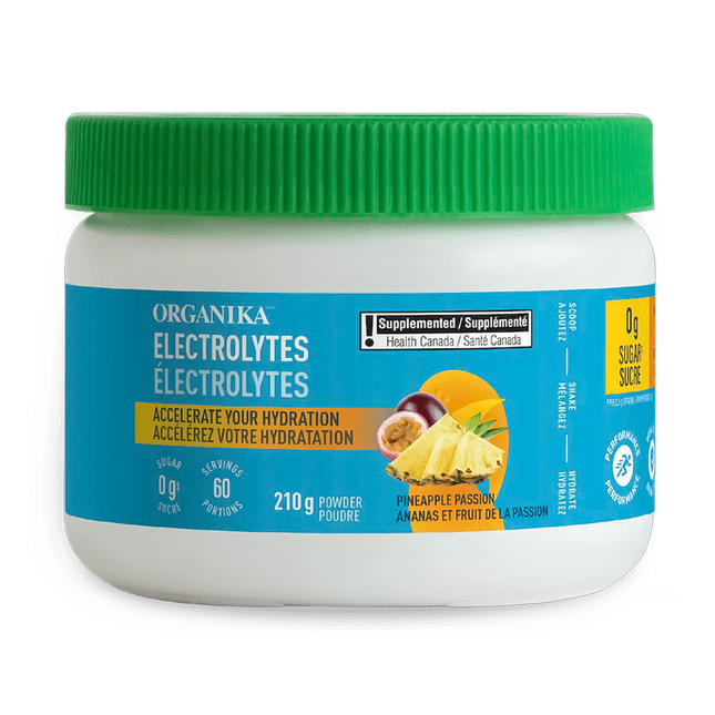 Organika - Electrolytes Powder, Pineapple Passion | 210 g