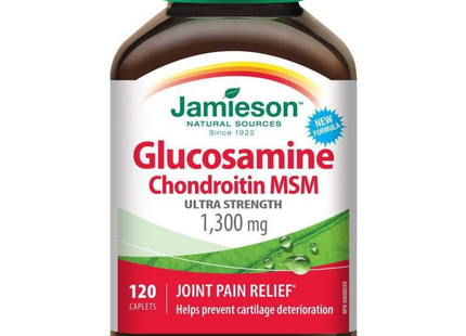 Jamieson - Glucosamine Chodroitin MSM Ultra Strength 1300mg | 120 Caplets