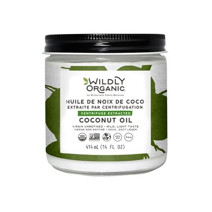 Wildly Organic - Extrait d'huile de coco par centrifugation | 414 ml