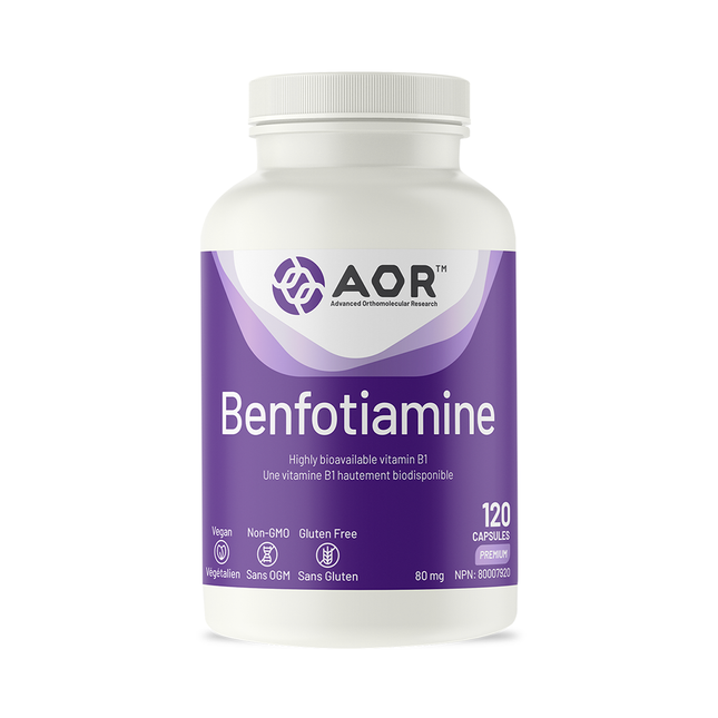 AOR - Benfotiamine | 120 Capsules